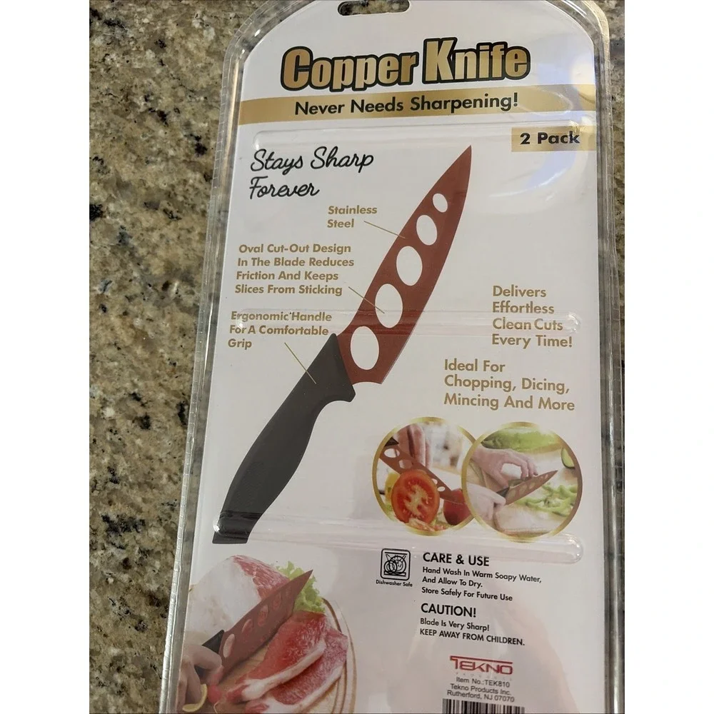 Stay Sharp Forever Knives - Lot Of 2 Packages (total 3‎ Knives)